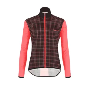 Santini Nebula Womens Jacket (Black)