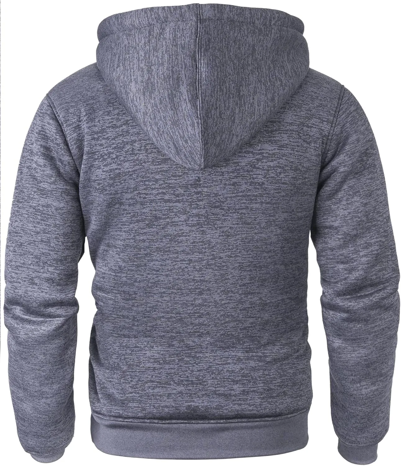 SCODI Hoodies for Men Heavyweight Fleece Sweatshirt Full Zip Up Thick Sherpa Lined Jackets