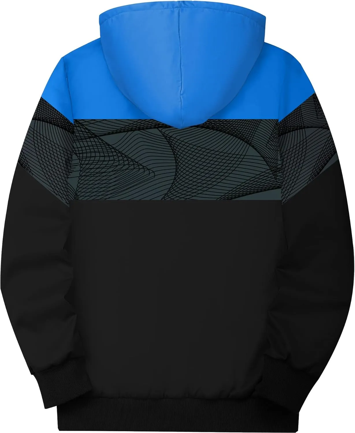 SCODI Hoodies for Men Heavyweight Fleece Sweatshirt - Thick Full Zip Up Sherpa Lined