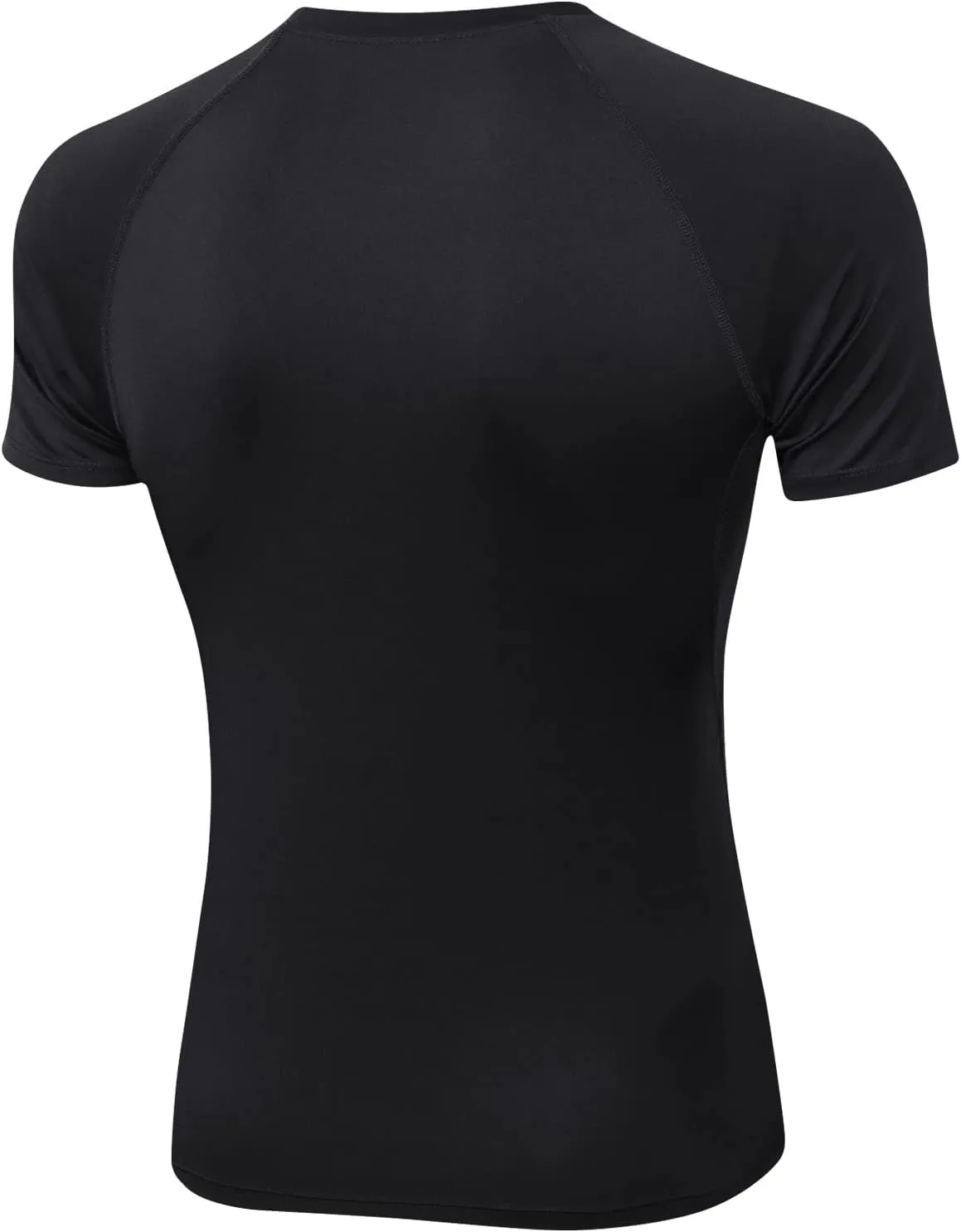 SPVISE Men's Compression Shirt Short Sleeve Workout Gym Top Cool Dry Athletic Base Layer Undershirt T-Shirt for Sport Running
