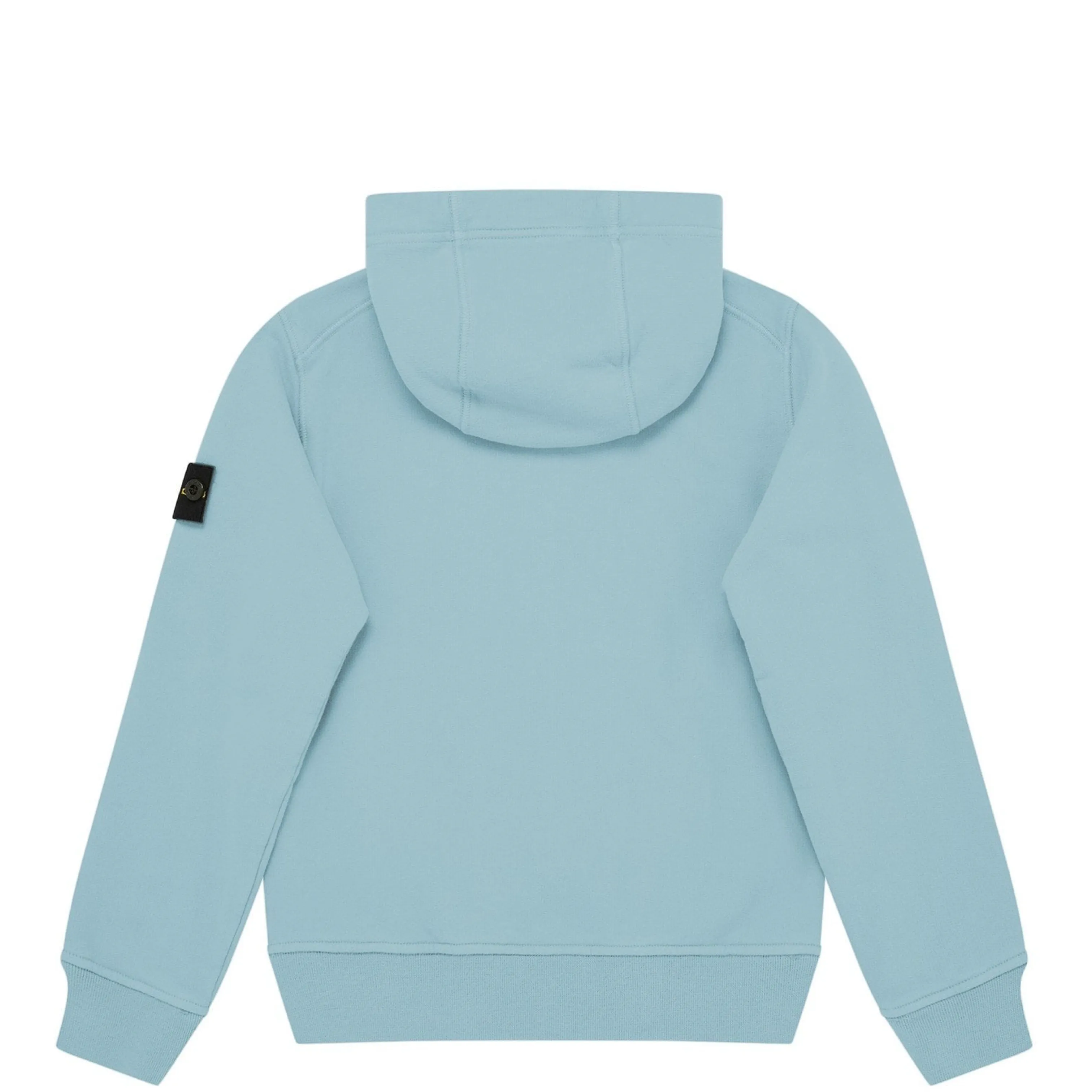 Stone Island Junior Aqua Zip Up Hoodie