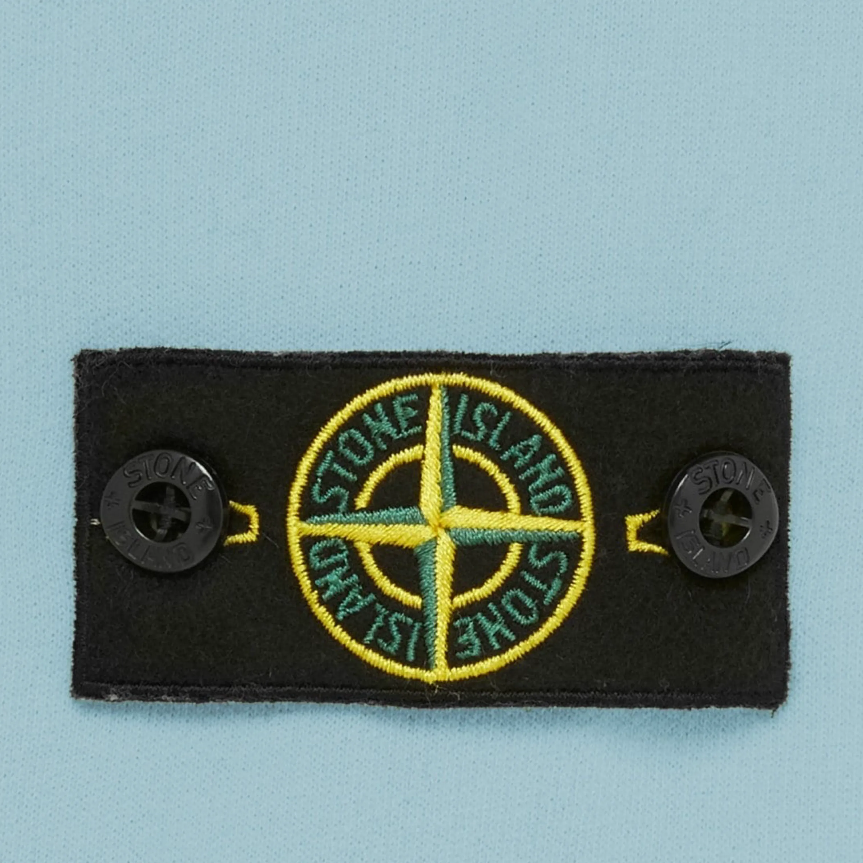 Stone Island Junior Aqua Zip Up Hoodie