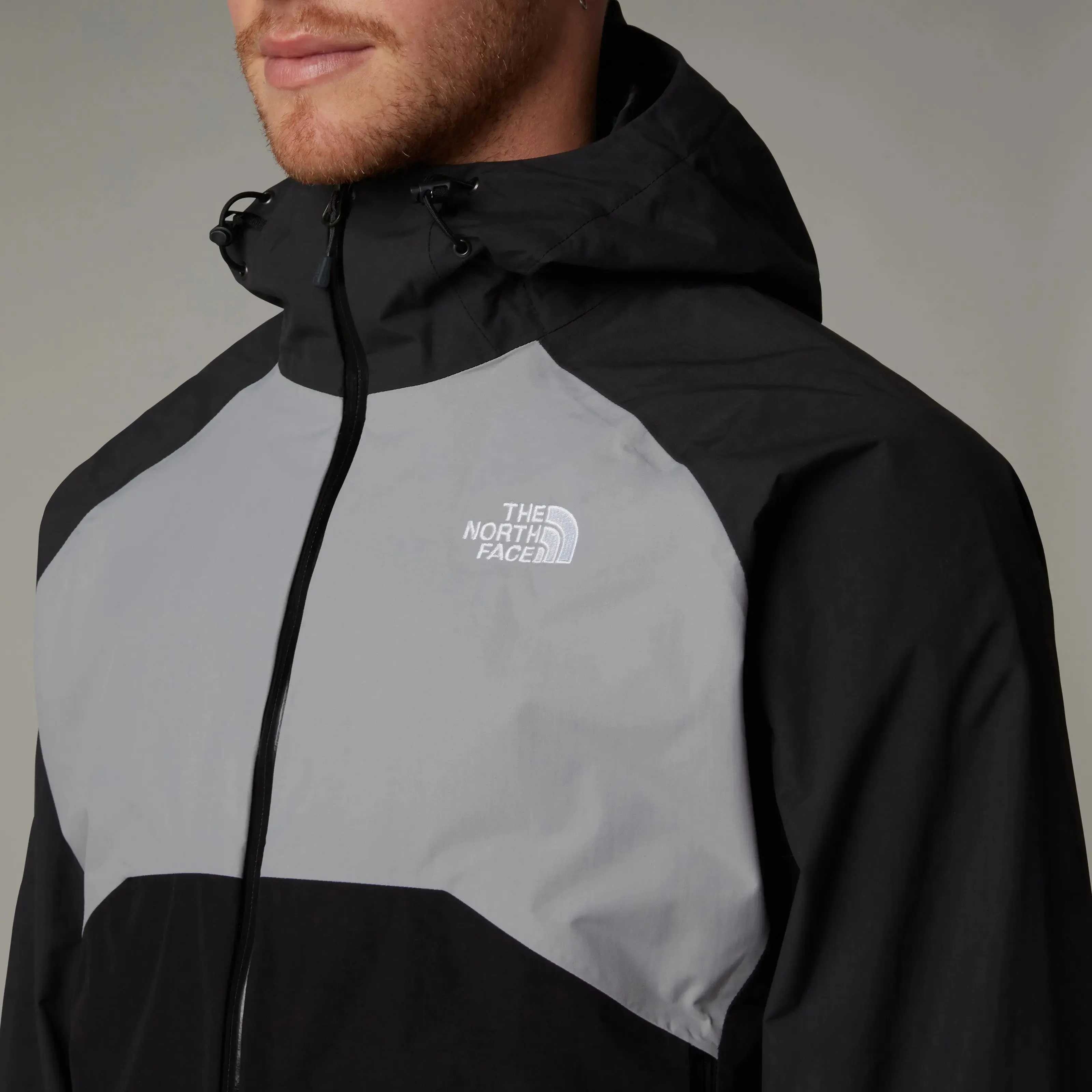 Stratos Hooded Jacket - TNF Black/Asphalt