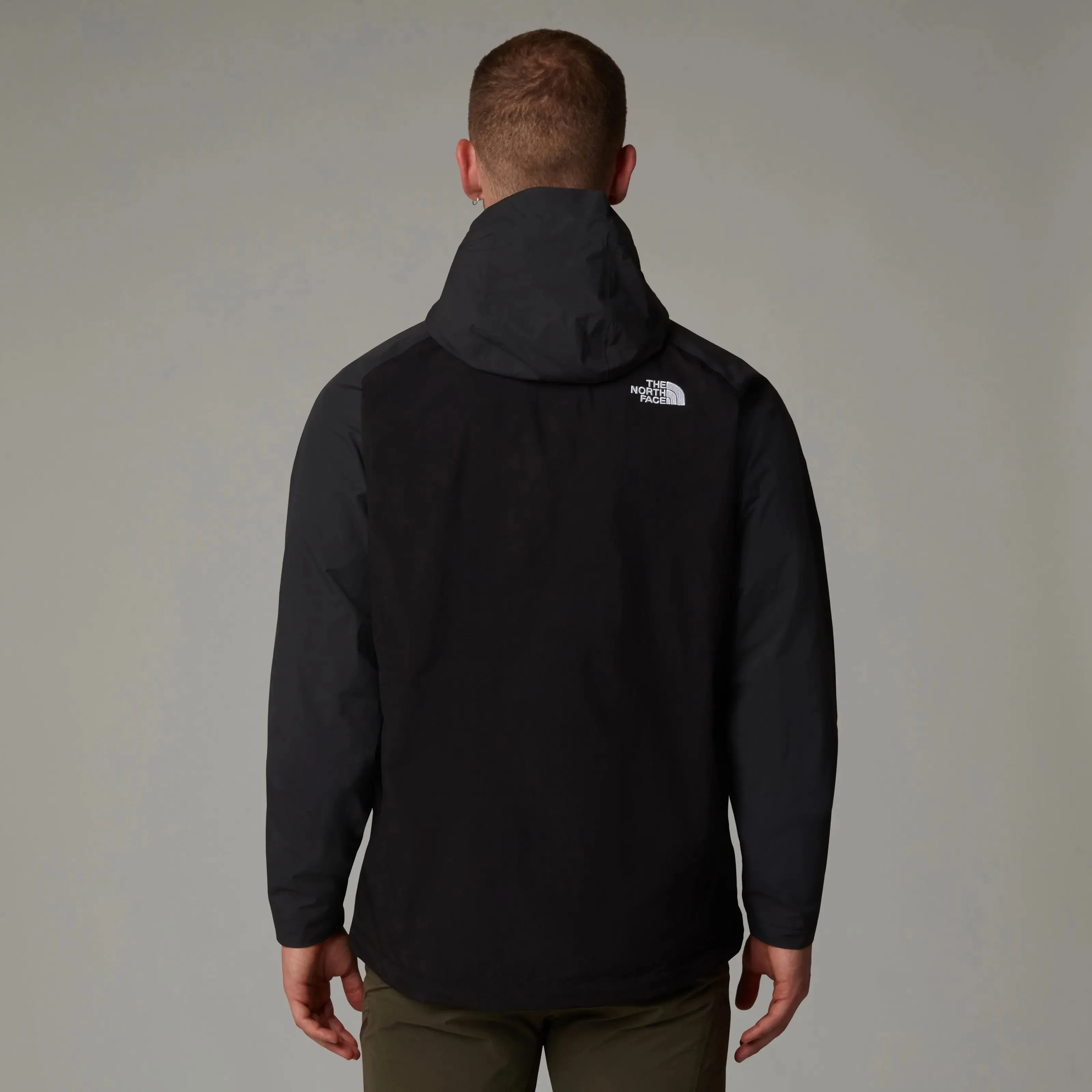 Stratos Hooded Jacket - TNF Black/Asphalt