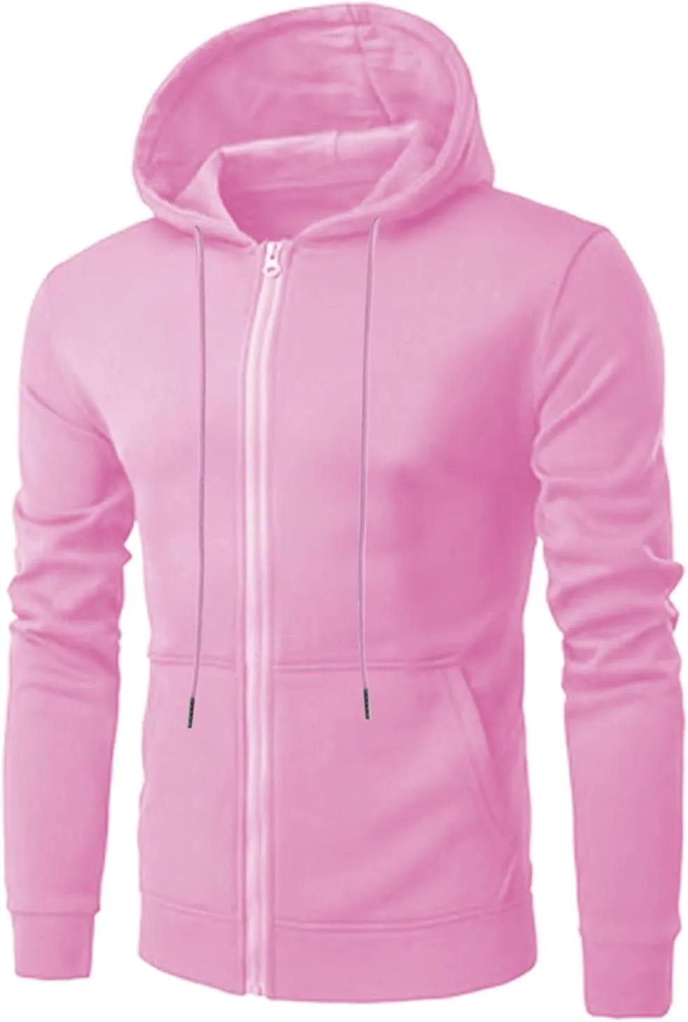 Sweatshirts for Men Hoodies Zipper,Mens Hooded Sweatshirts Fleece Hoodies Athletic Winter Long Sleeve Zip Up Pullover