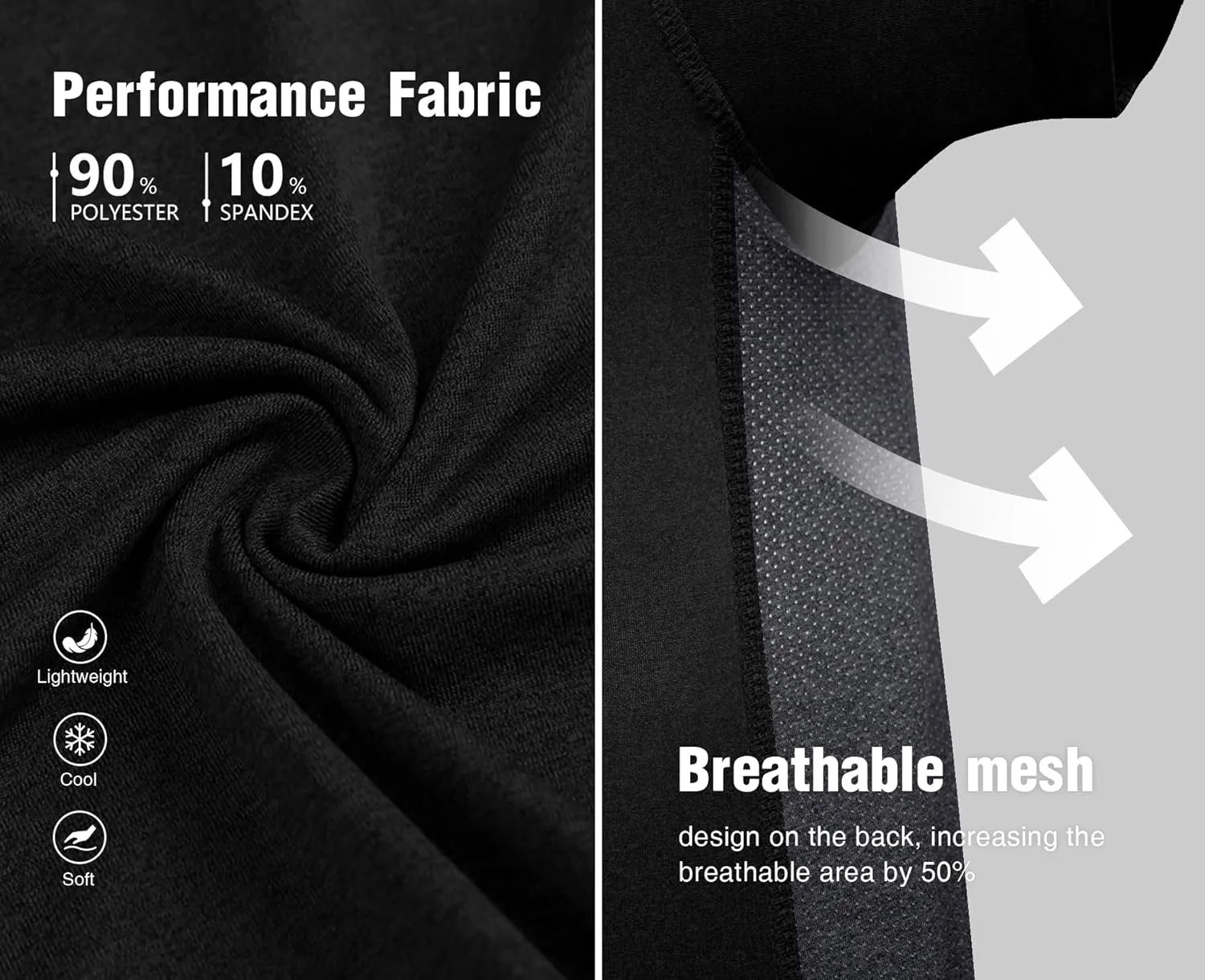 SWISSWELL Polo Shirts for Men with Pocket Short Sleeve Lightweight Performance Golf Shirt Mesh Summer Casual Shirt