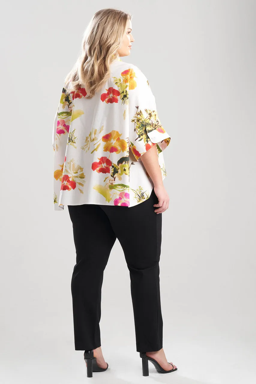 Takeda- Cotton Poplin Caftan Shirt