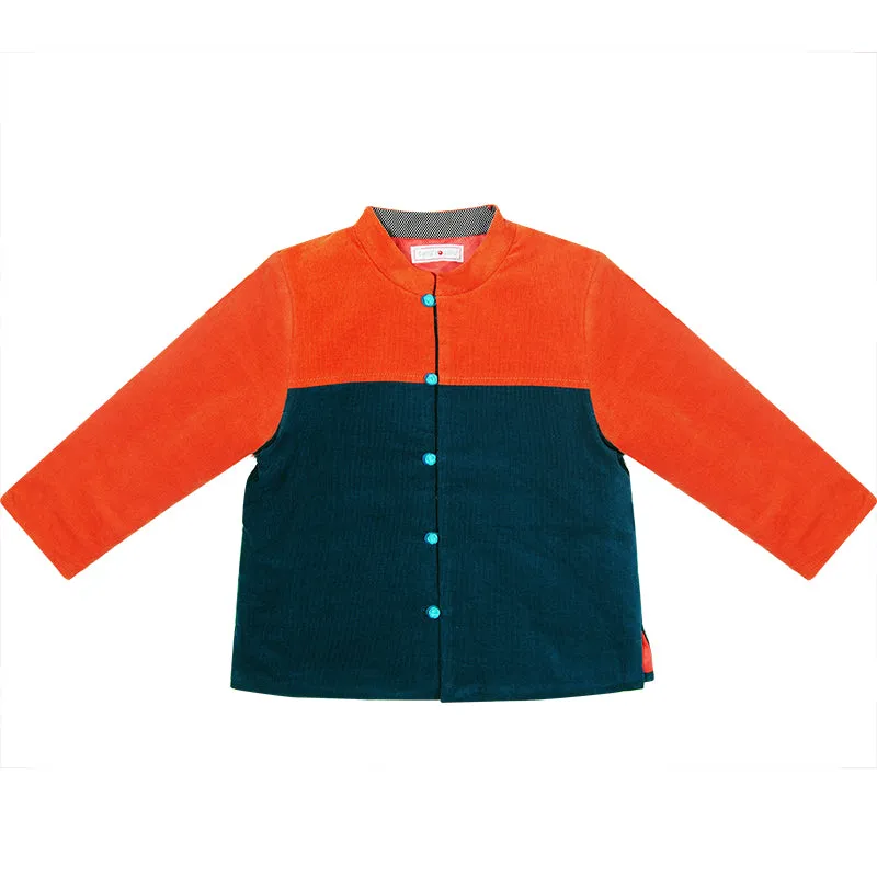 Tang' Roulou Outerwear Orange/Blue