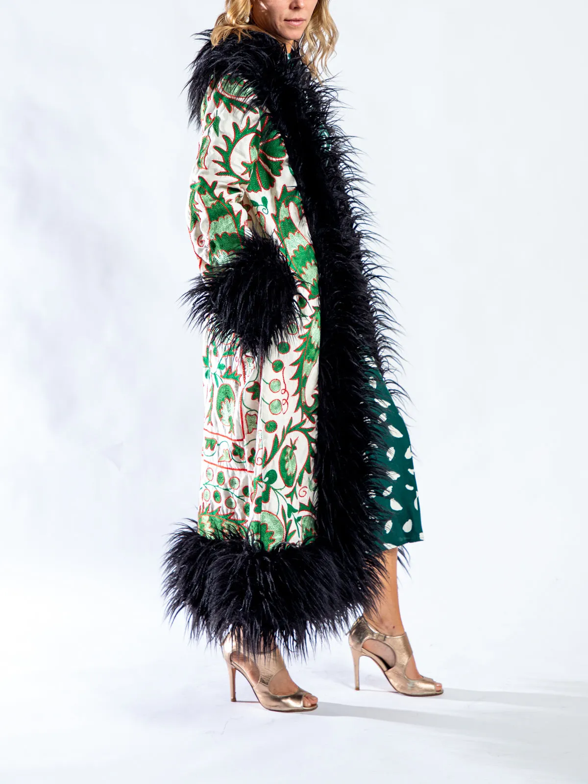 Tangerine Dream Suzani Kis Coat