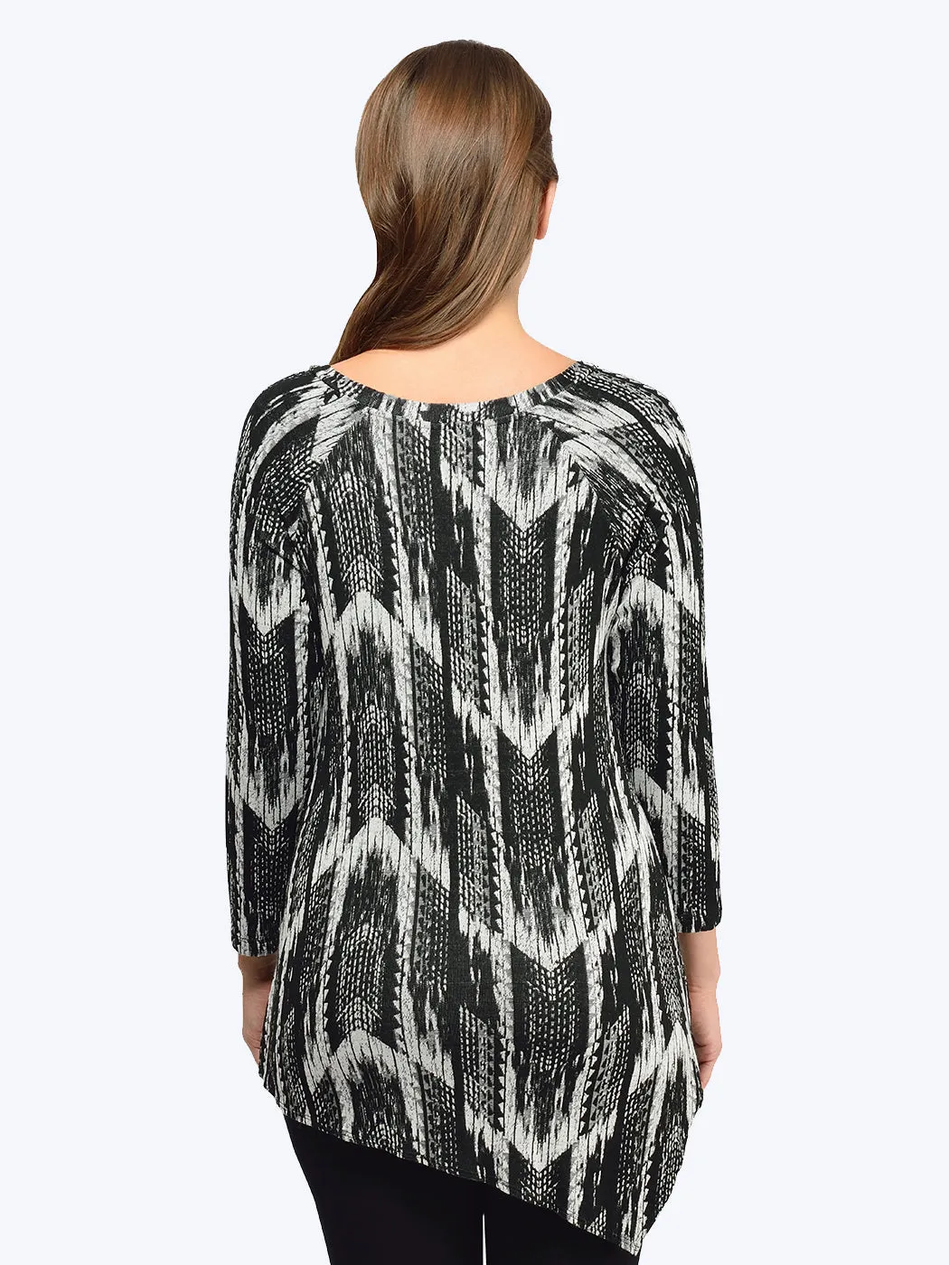 Tianello "Payson" French Knit "Toni" Tunic