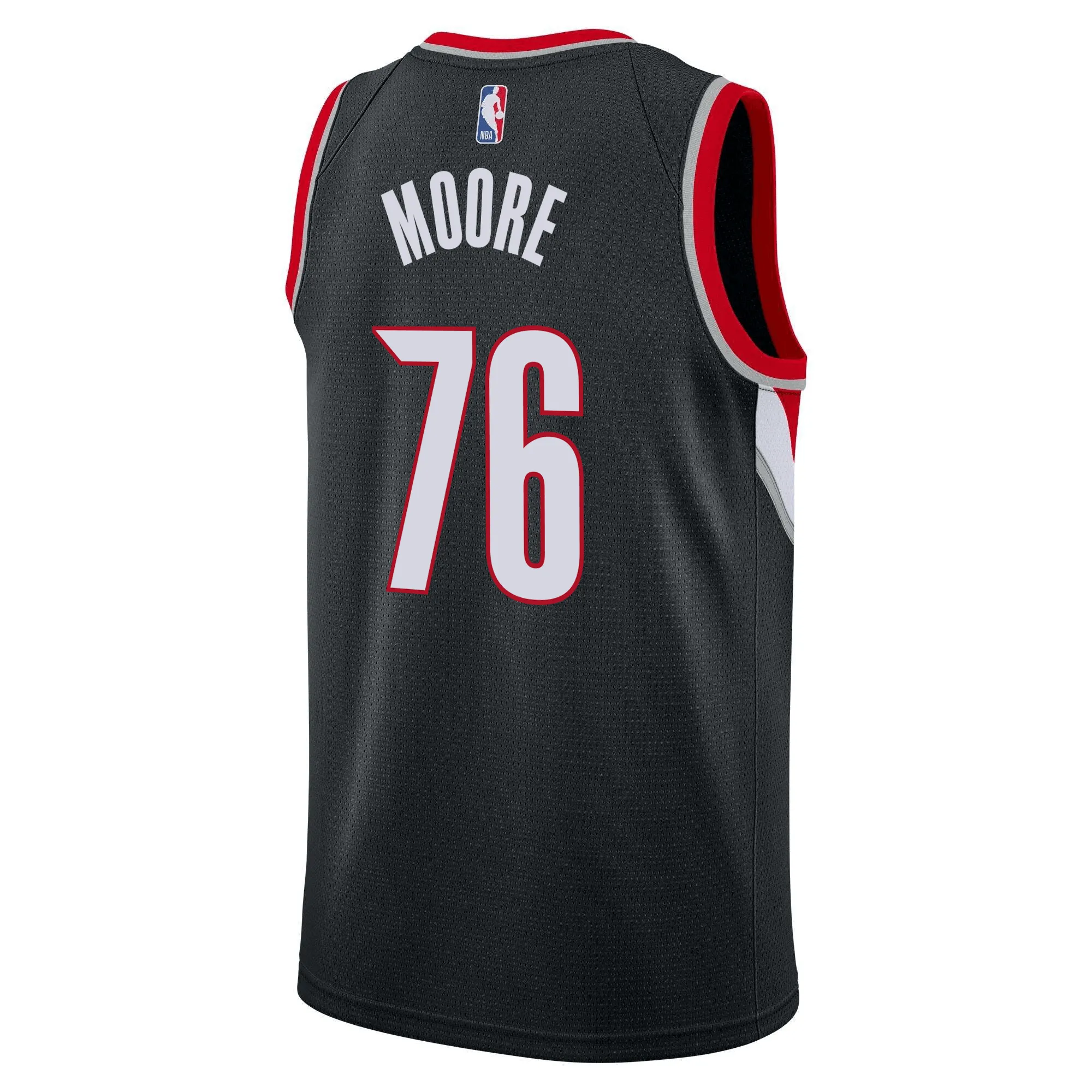 Trail Blazers Nike Moore Icon Swingman Jersey
