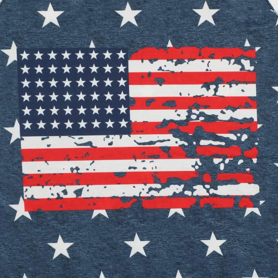 USA Tank Tops Women American Flag Sleeveless Shirt Novelty Graphic 4th July Patriotic Shirt Vest Summer Racerback Top