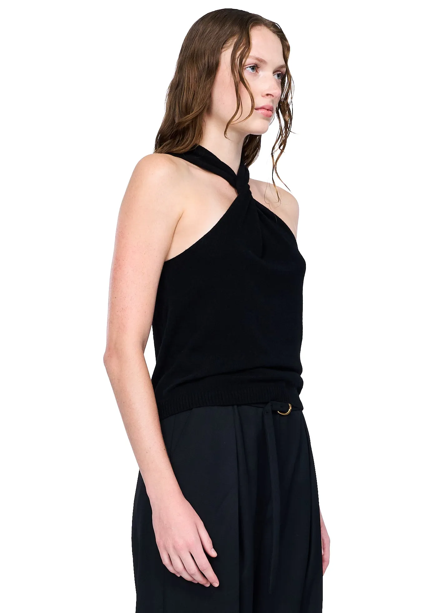 VIAVIA The Cashmere Blend Twist Tank