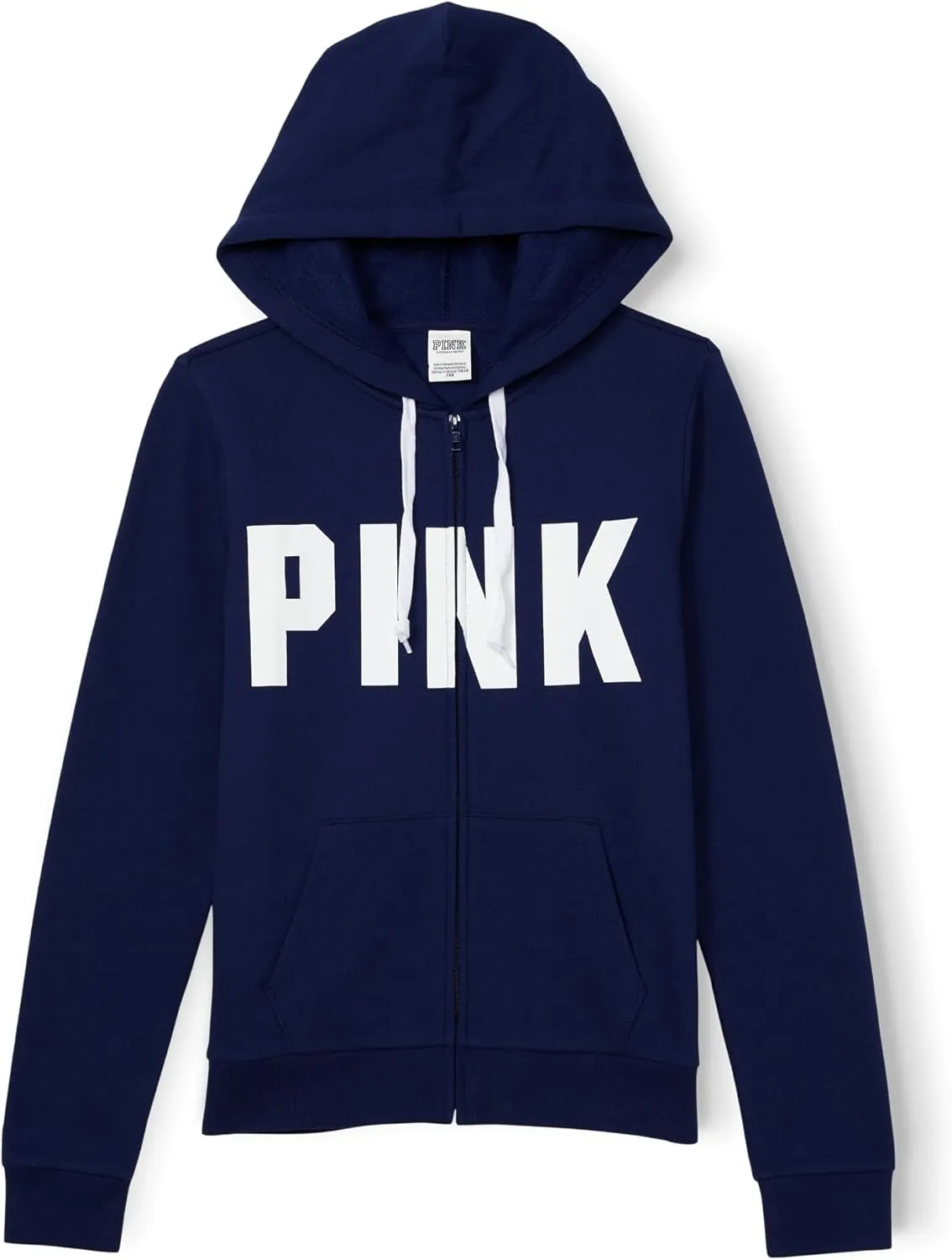 Victoria's Secret Women's PINK Logo Full Zip-up Sweatshirt (XS-XXL)