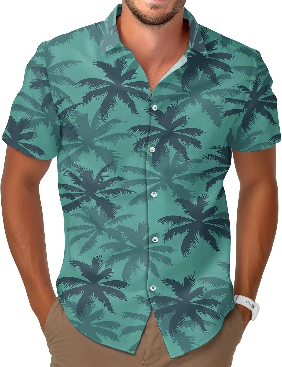 Video Game Button Shirt, Summer Gaming Casual Hawaiian Shirt, Birthday Gifts for Gamer