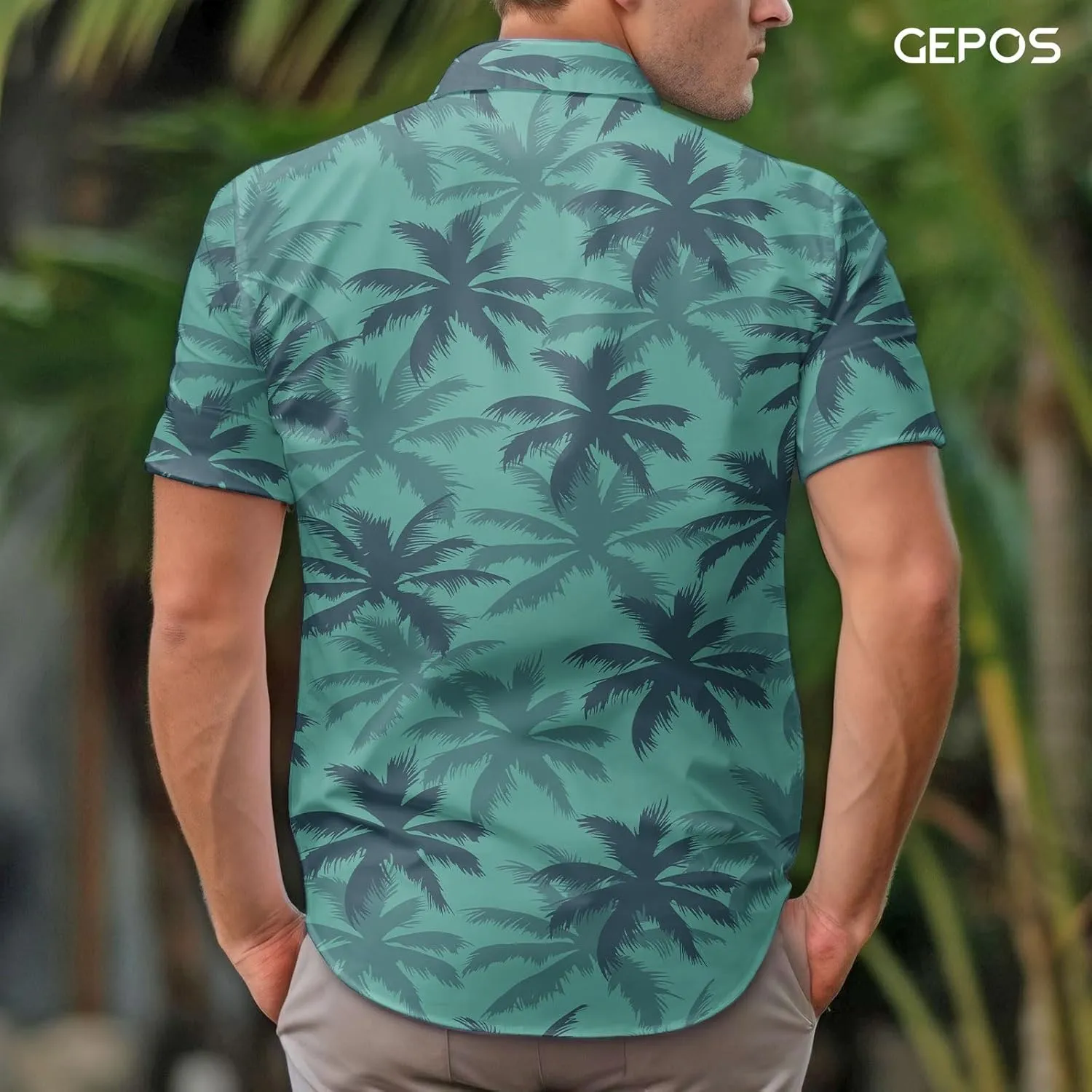 Video Game Button Shirt, Summer Gaming Casual Hawaiian Shirt, Birthday Gifts for Gamer
