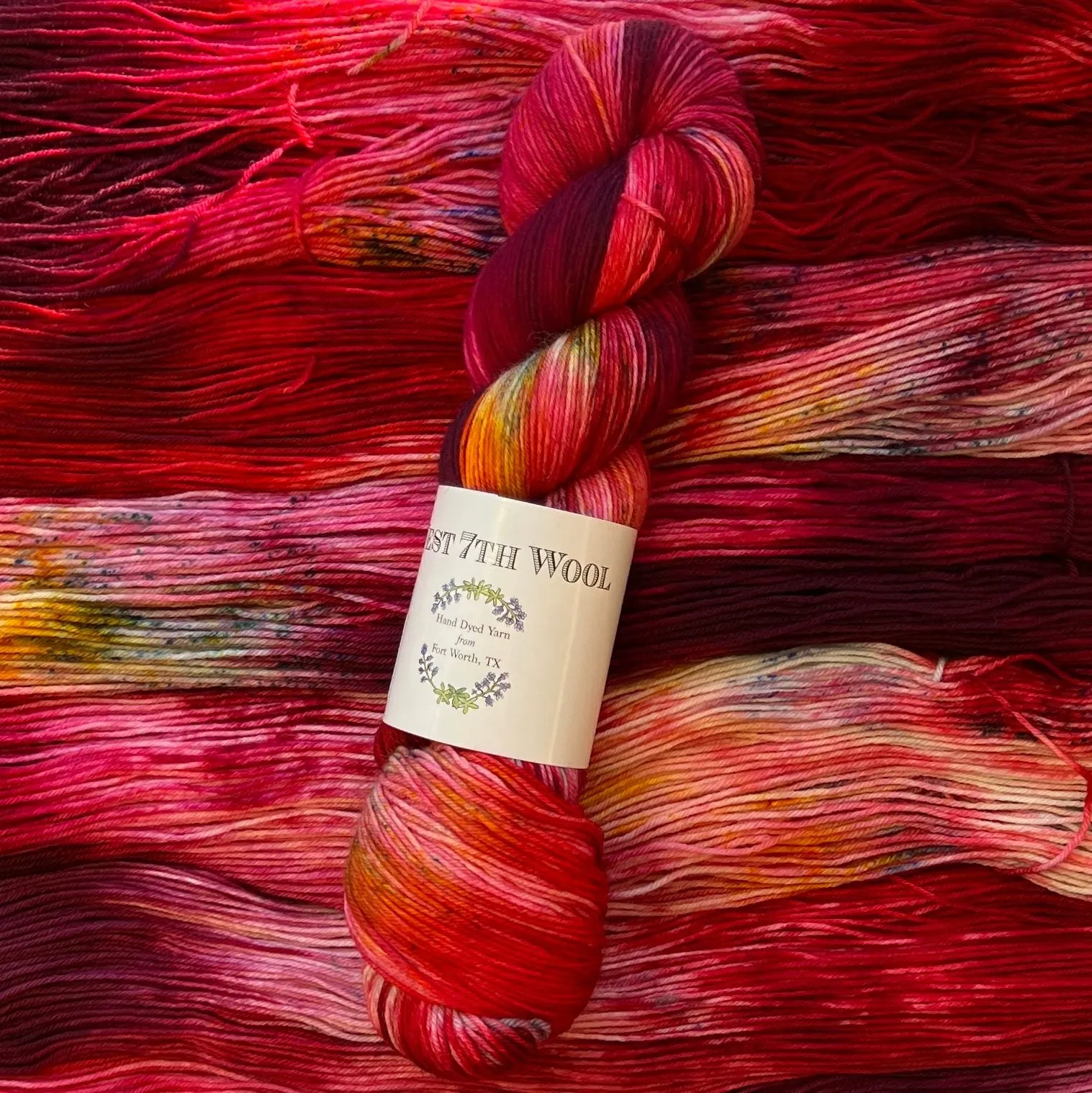 West 7th Wool - Hunter's Sock - Variegated and Speckled