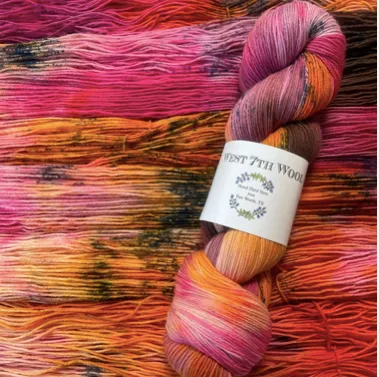 West 7th Wool - Hunter's Sock - Variegated and Speckled