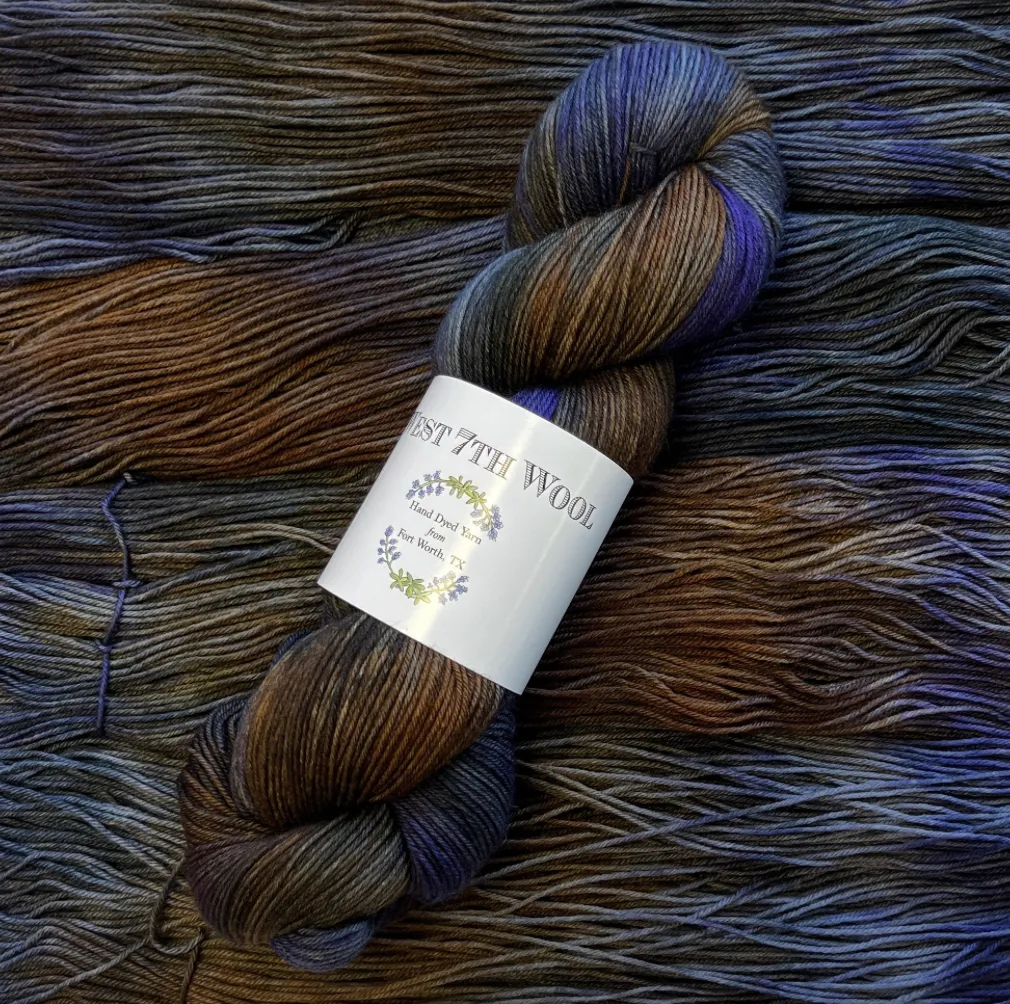 West 7th Wool - Hunter's Sock - Variegated and Speckled