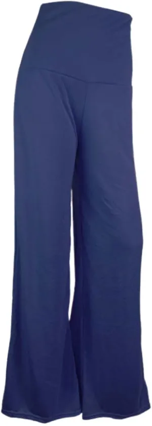 Wide Leg Pants for Women High Waist Yoga Pants Loose Stretch Comfy Sweatpants Trendy Solid Color Casual Trousers