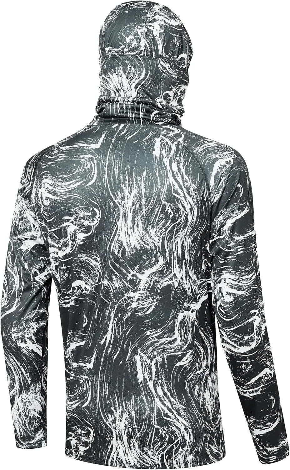 Willit Men's Sun Protection Hoodie UPF 50  Fishing Hiking Shirt Long Sleeve SPF UV Shirt Rash Guard Lightweight