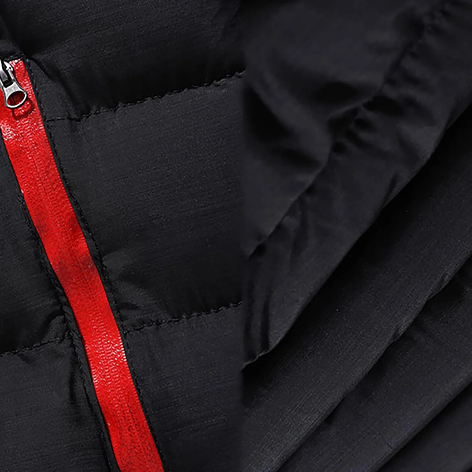 Winter Jackets for Men Lightweight Puffer Jacket Stand Collar Coat with Pockets Warm Jacket Packable Down Jacket