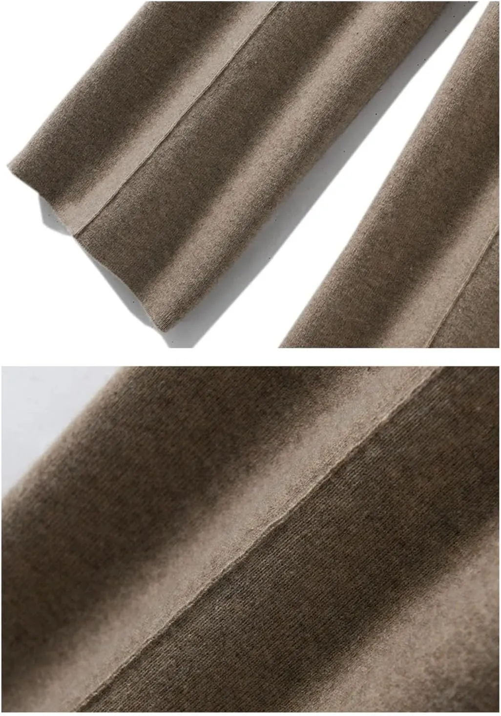 Women Cashmere Pants Knitted Loose Cashmere Wide Leg Pants