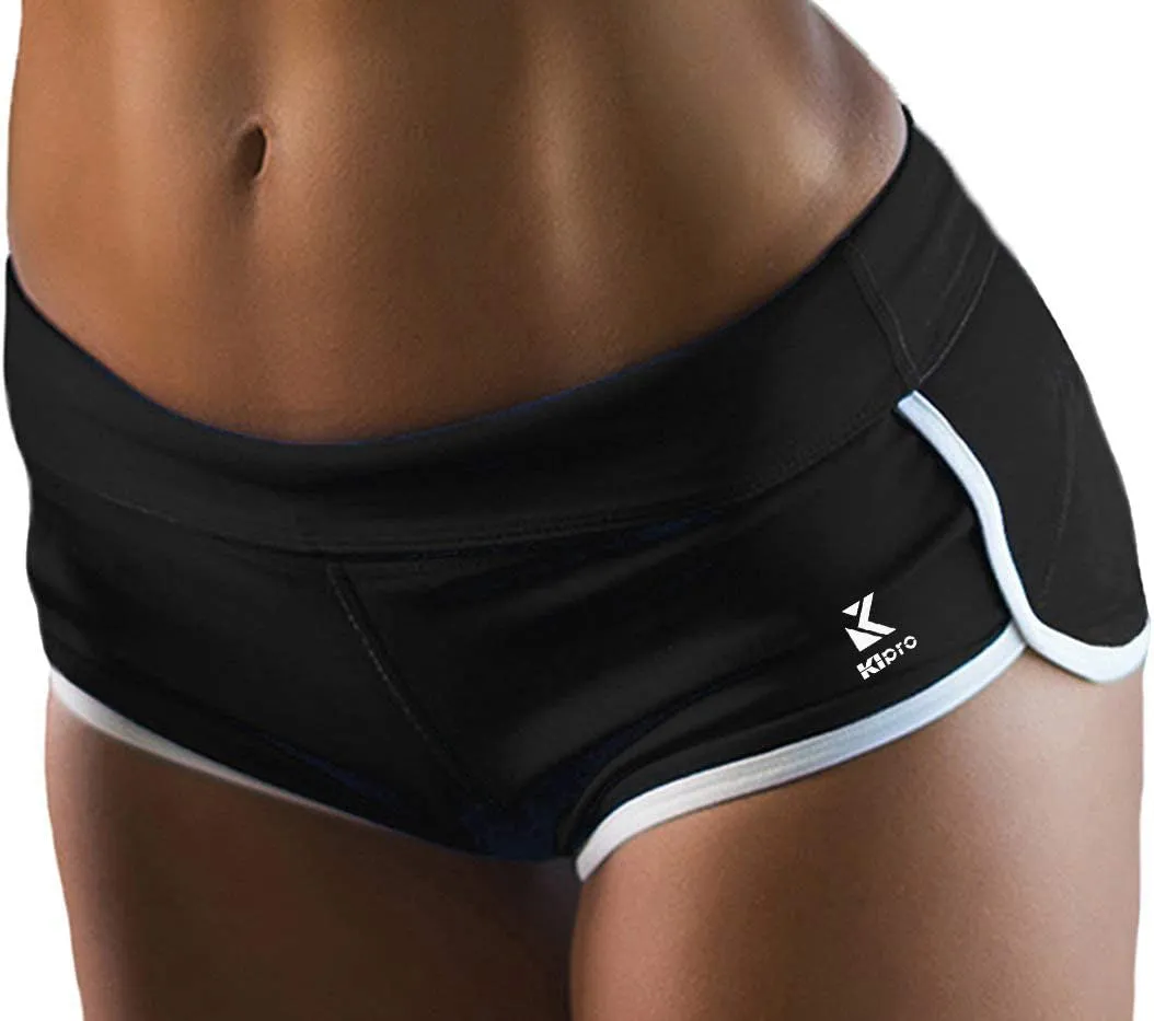 Women's Active Shorts Fitness Sports Yoga Booty Shorts for Running Gym Workout