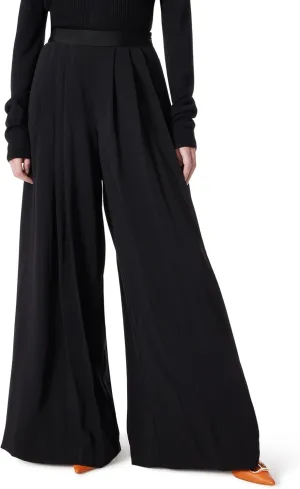 Women's Alex Pleated Wide Leg Pant with Side Zip Standard