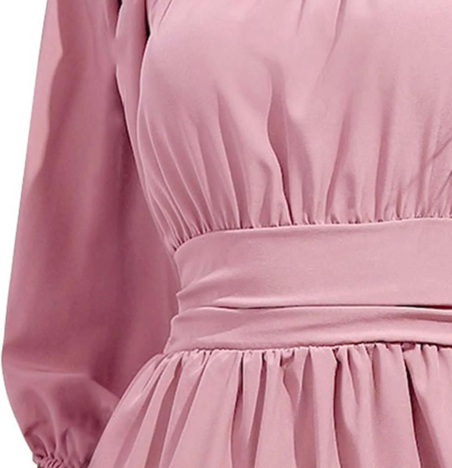 Women's Backless Bow Tie Mini Dress 2025 Summer Boho Short Sleeve Square Neck Sundress Ruffle Casual Beach Dresses