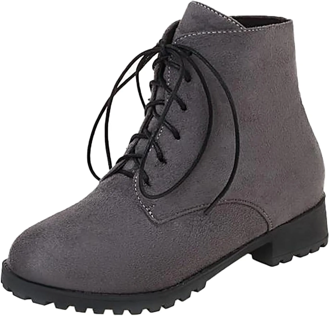 Womens Boots Ankle Leather Booties for Women 2024 Low Heel Ankle Boots for Women Black Ankle Boot Fashion Casual Comfy Soft Chunky Low Heel Classic Pointed Toe