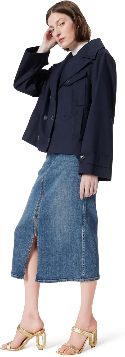 Women's Hallie Cropped Trench Coat Standard
