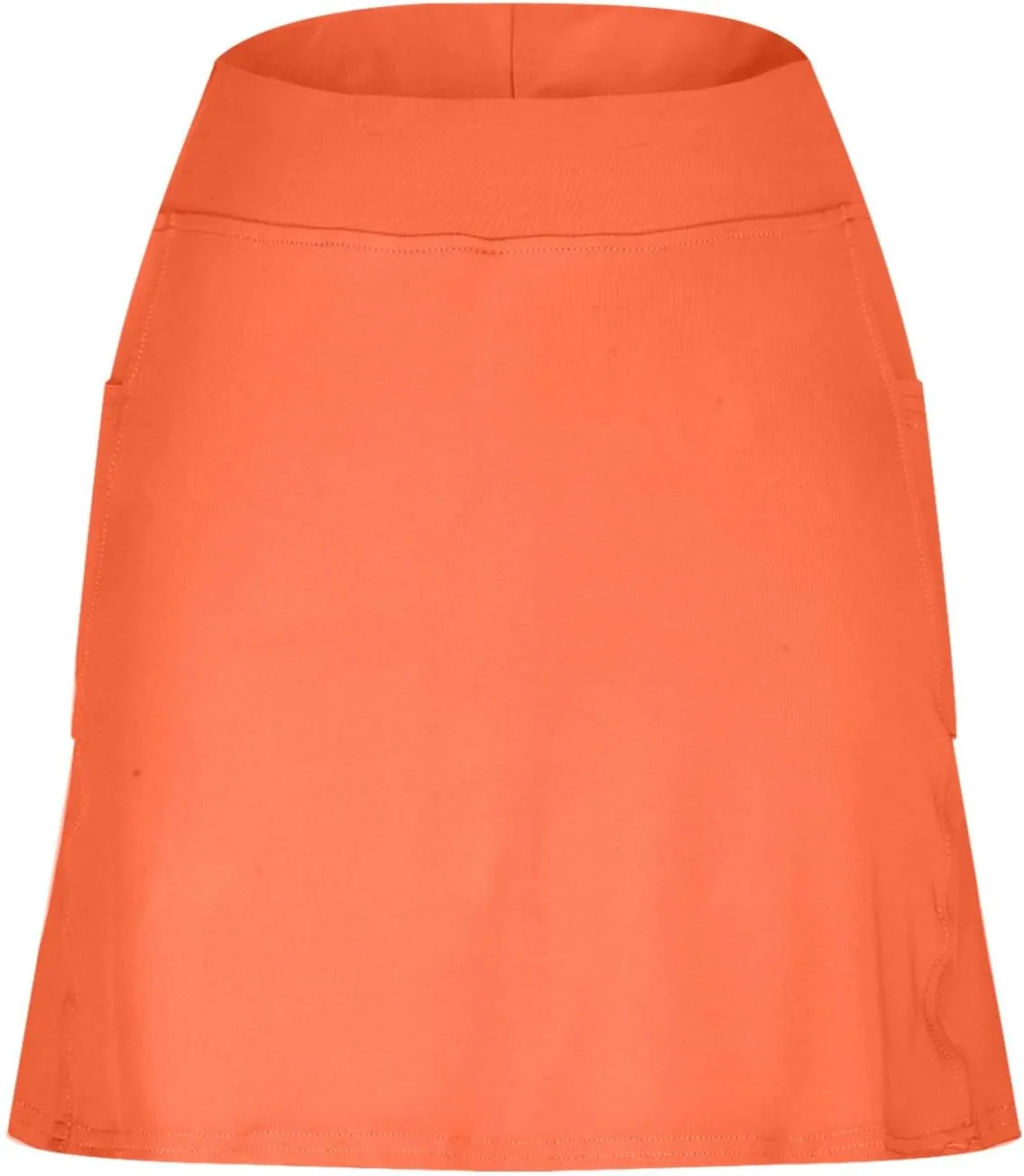 Women's Plus Size Tennis Skirts with Pockets Built-in Shorts High Waisted Golf Skirts for Casual Running Gym Workout