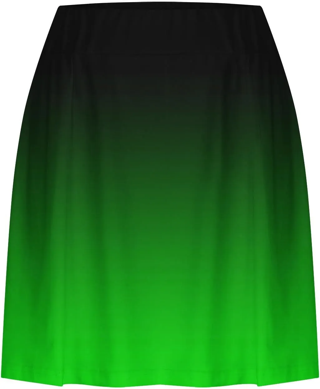 Women's Skirt Shorts Skort Gradient Casual Summer Athletic Workout Biker Shorts 2-in-1 Double Layer Tennis Skirt with Short