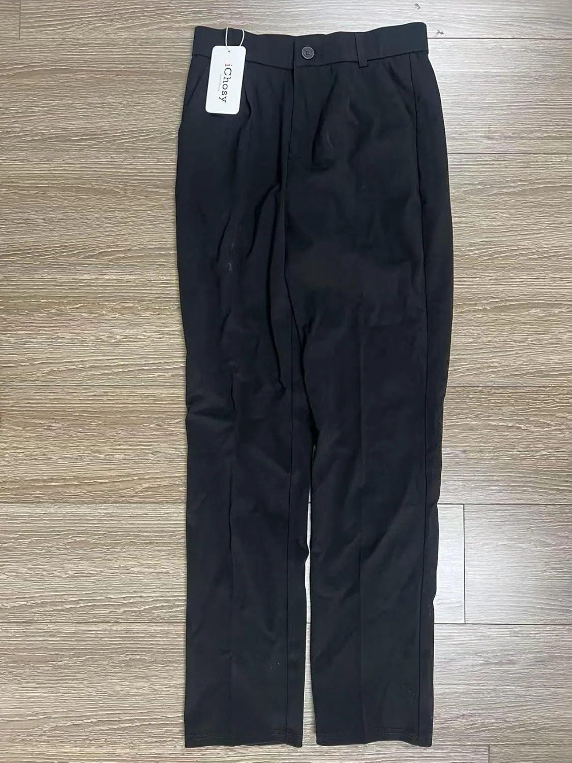 Women's Straight Leg Dress Work Ankle Pants Business Office Casual Slacks with Pockets