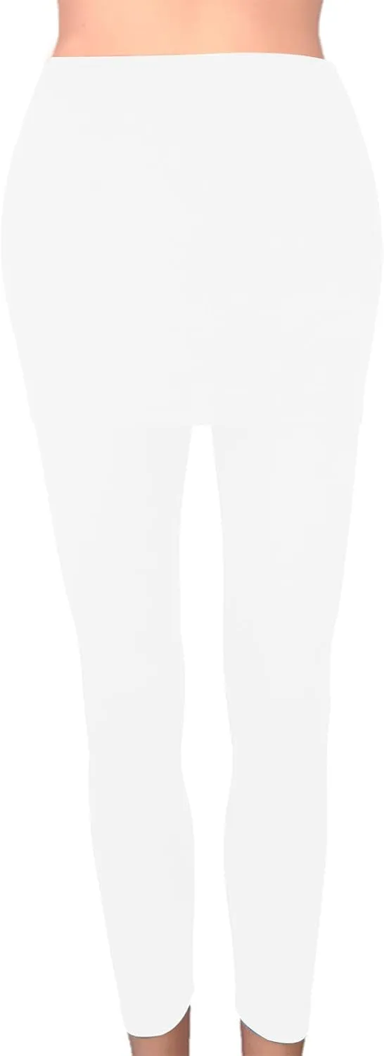 Womens Tennis Skirted Leggings Casual Workout Yoga Pants Golf Skapri with Skirts Activewear Joggers Active Skort