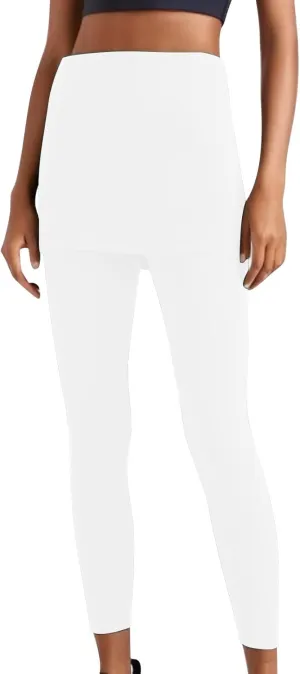 Womens Tennis Skirted Leggings Casual Workout Yoga Pants Golf Skapri with Skirts Activewear Joggers Active Skort