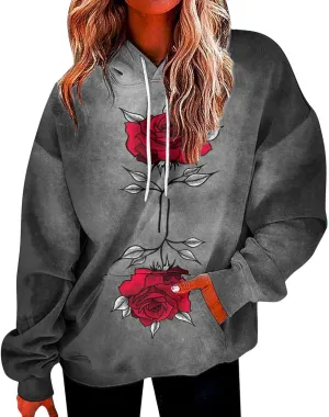 Womens Tie Dye Oversized Hoodie Long Sleeve Drop Shoulder Baggy Sweatshirts Lightweight Hooded Pullover With Pockets