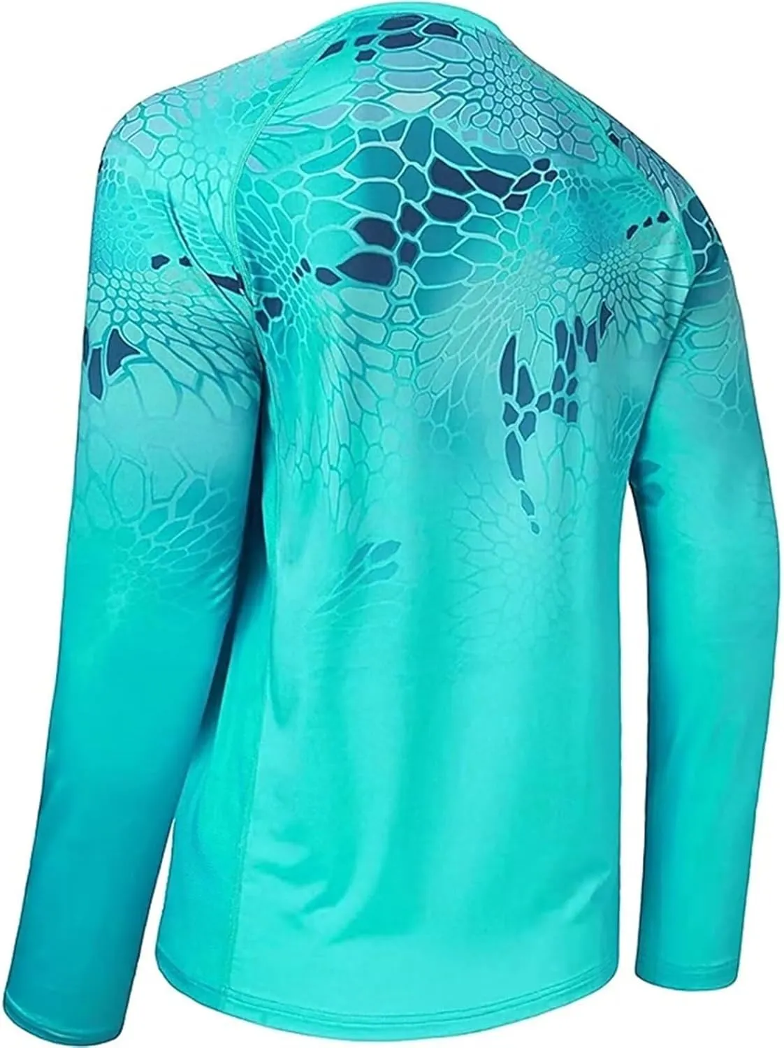 YIBIMOTTO UPF50  Sun Protection Shirt for Men Long Sleeve Fishing Shirt Quick Dry Fishing Clothing Plus Size