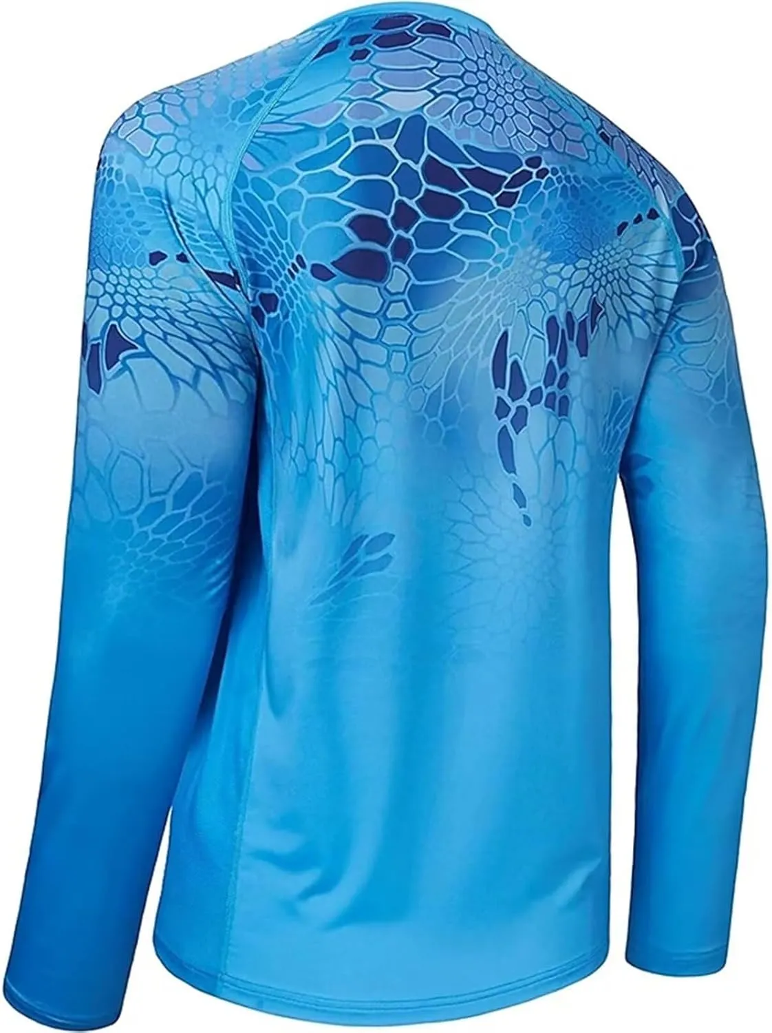 YIBIMOTTO UPF50  Sun Protection Shirt for Men Long Sleeve Fishing Shirt Quick Dry Fishing Clothing Plus Size