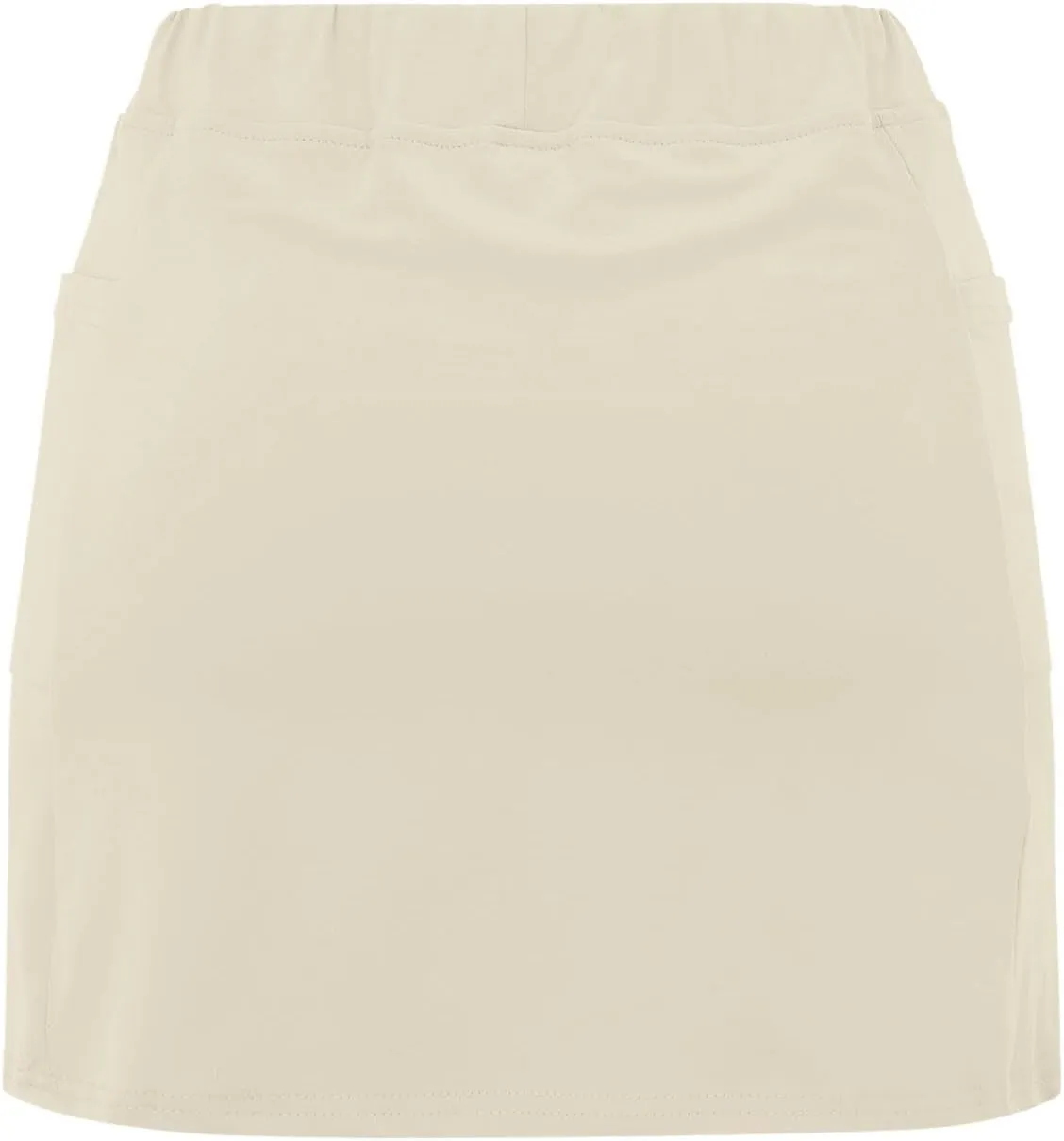 Yoga Skorts for Women Elastic Athletic Tennis Inner Shorts Tummy Control High Waist Strech Sports Skirts with Pockets