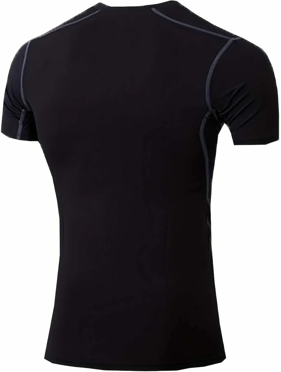 Youth Boys Compression Shirt Short Sleeve Football Undershirt for Kid Quick Dry Athletic Baseball T-Shirt Base Layer